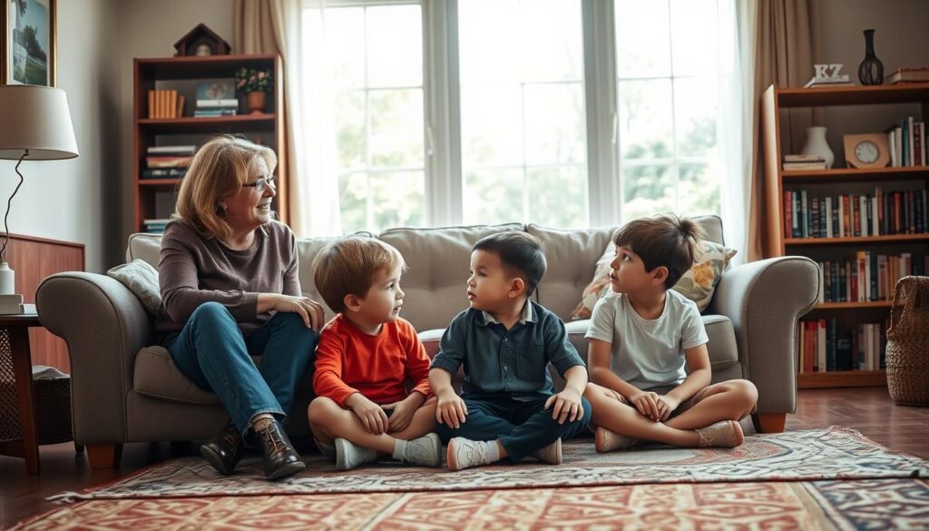 open family dialogue