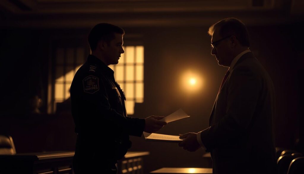 police and court collaboration