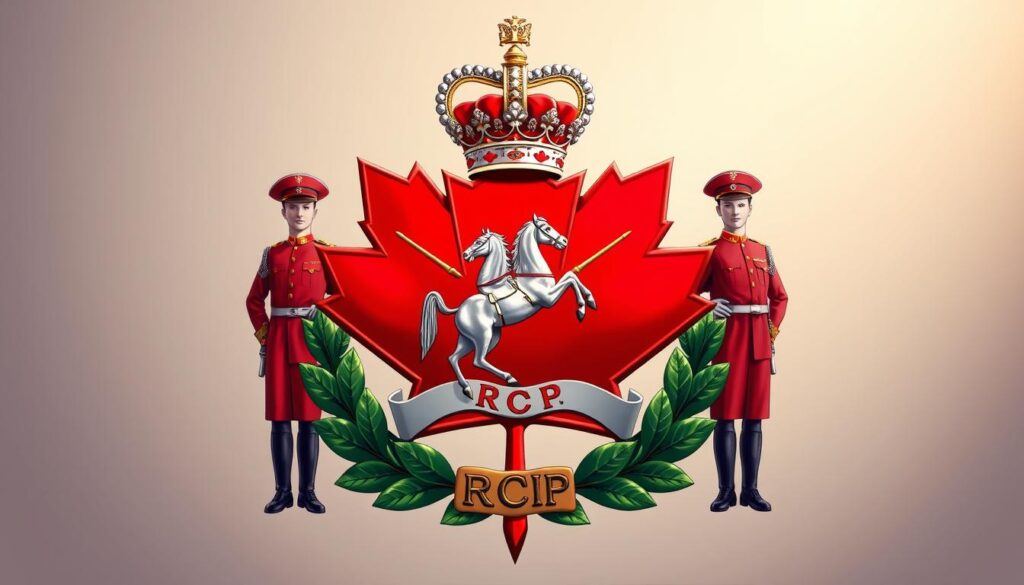 rcmp badge symbolism