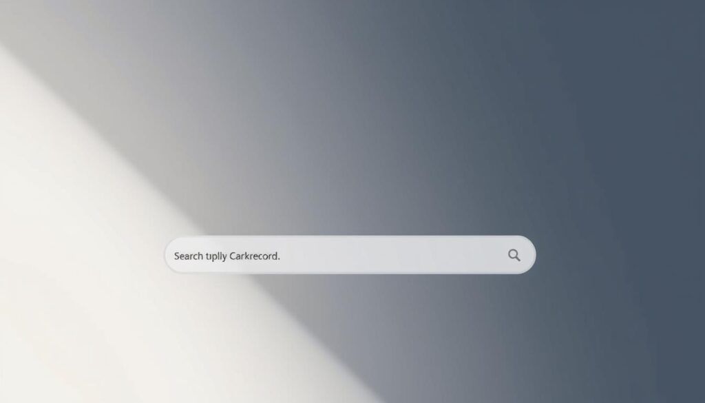 search tool interface