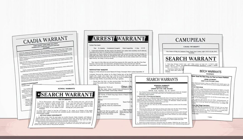 types of Canadian warrants