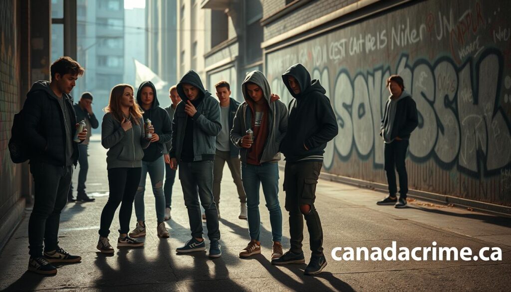 youth crime rate in Canada