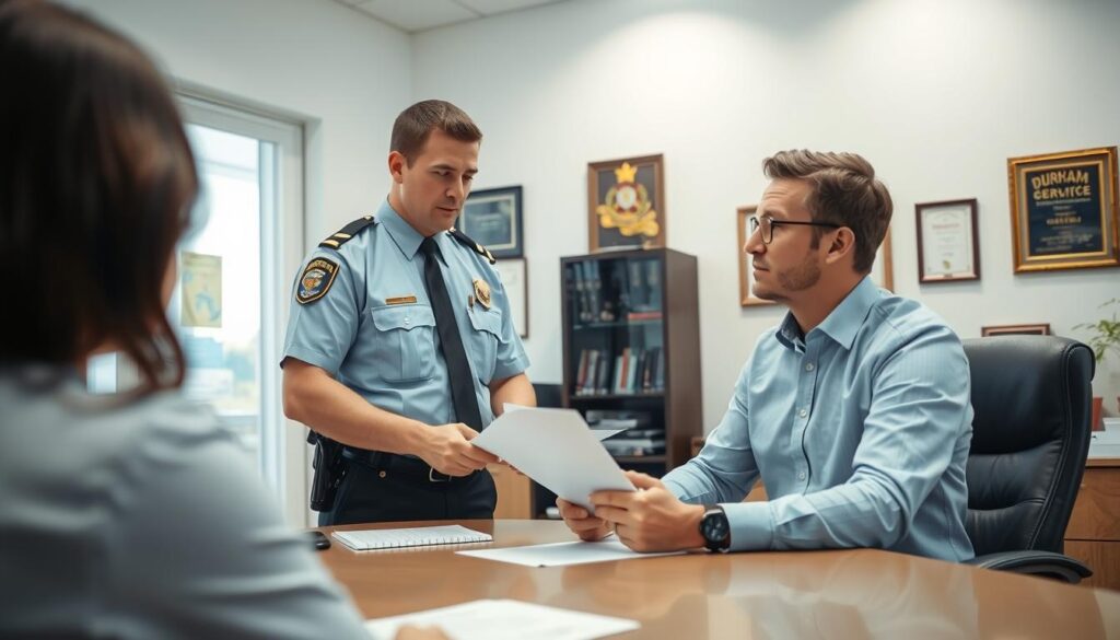 Durham Region police service application process