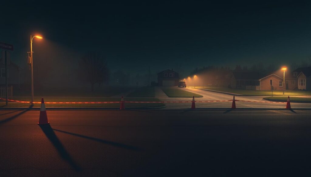 Pheasant Run Drive incident timeline