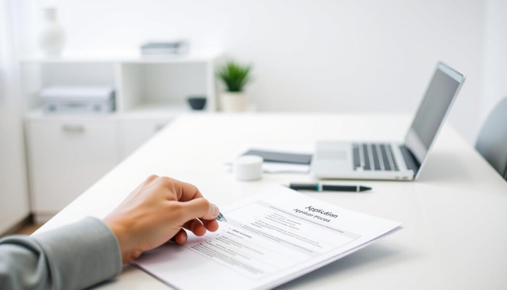 application process steps