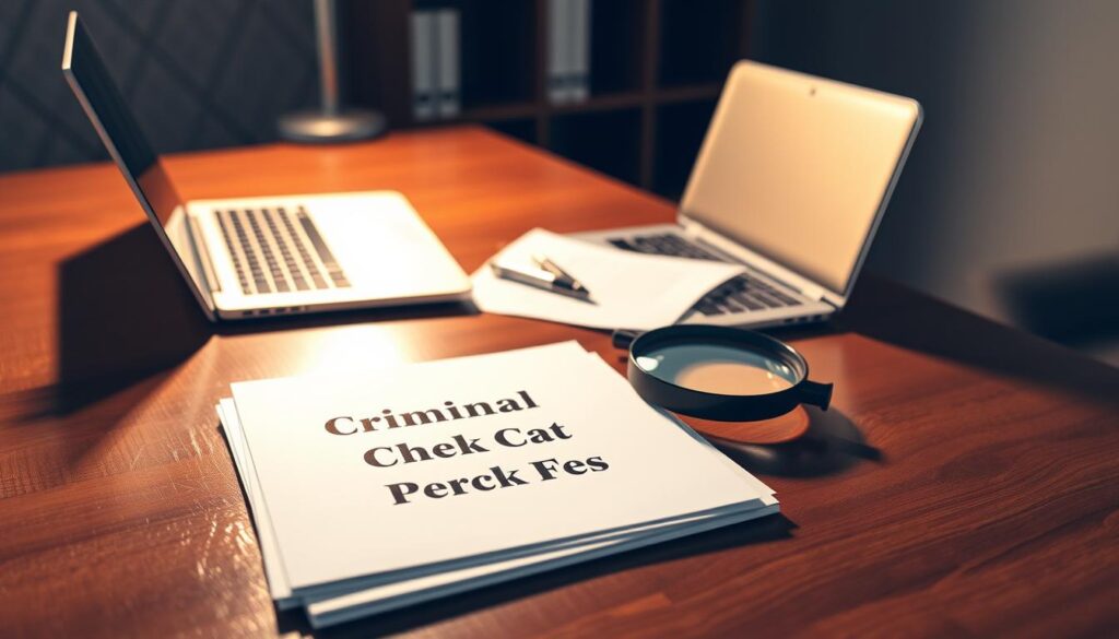 criminal record check fees