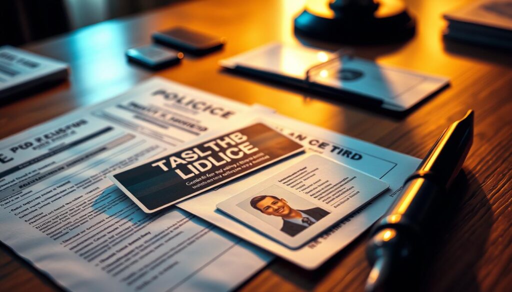 document preparation for police check