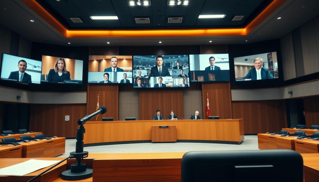 remote court appearances Canada