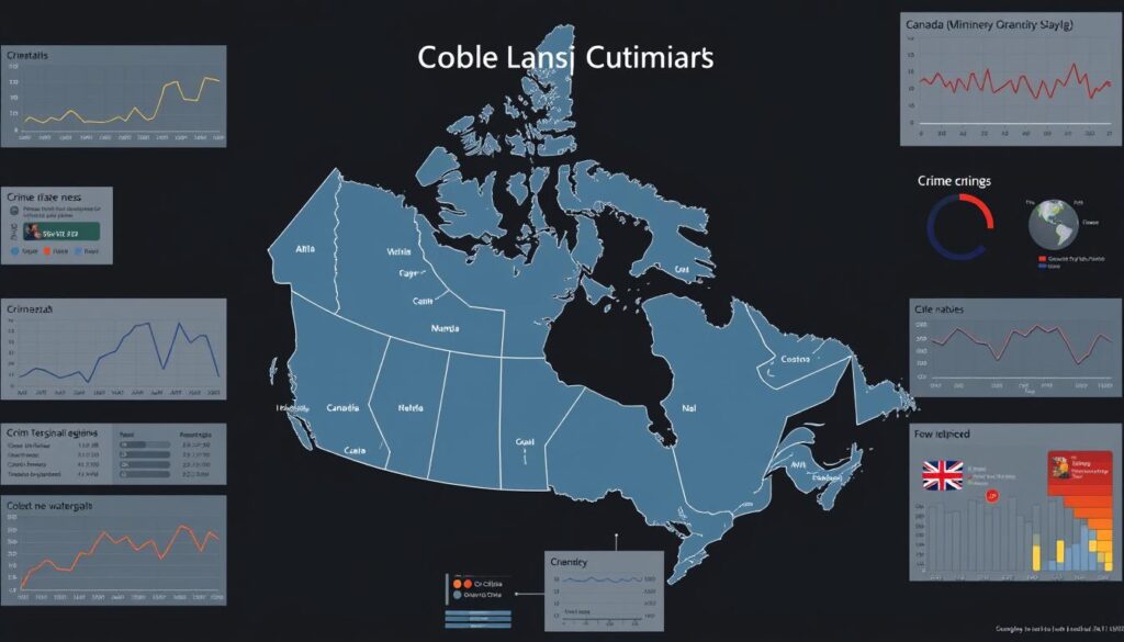 Canada crime trends map