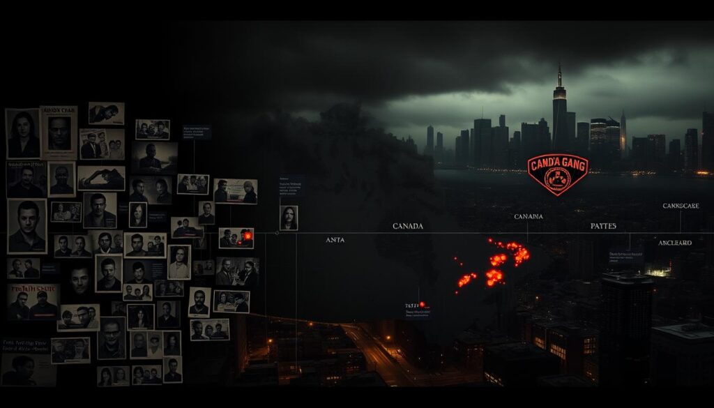 Canadian gang history timeline