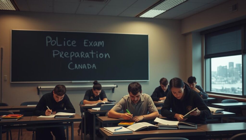 Police exam preparation Canada