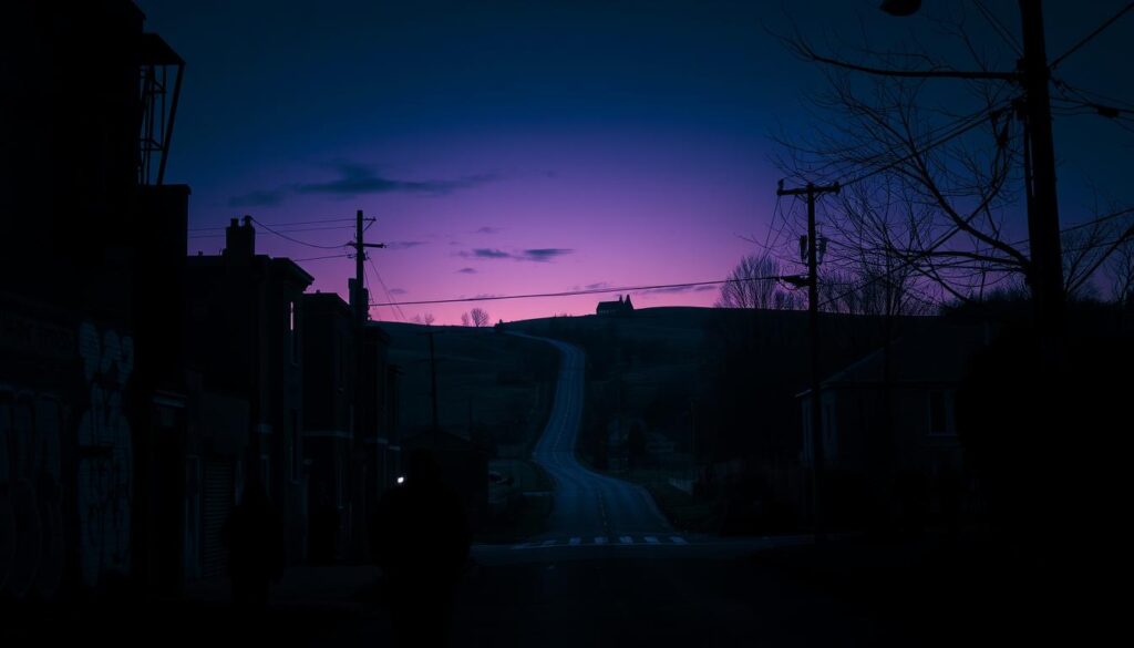 urban versus rural crime patterns